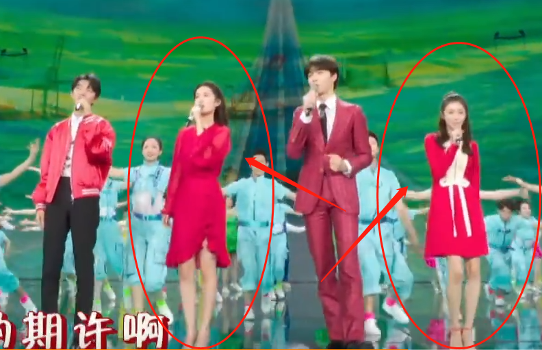 刘浩存官方身高168，元宵晚会遇到李沁，一看就知道说了谎