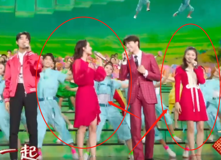 刘浩存官方身高168，元宵晚会遇到李沁，一看就知道说了谎