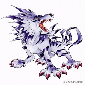 ​数码宝贝：加鲁鲁兽进化路线鉴赏，完全体超帅，究极体又趴下了