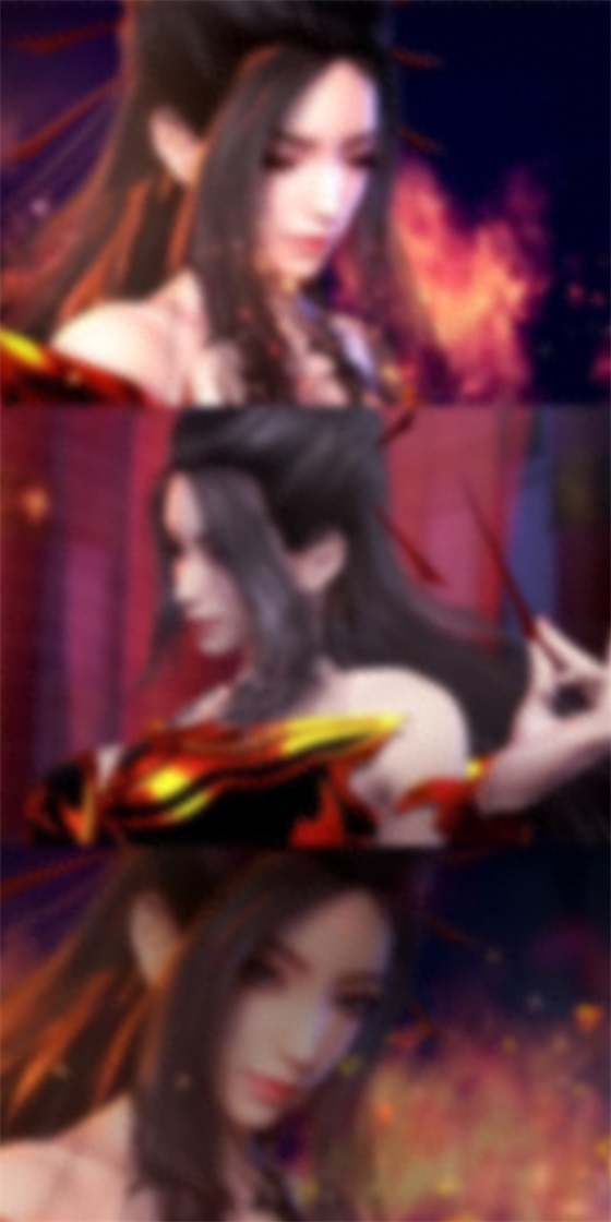 找了好久,终于找到你——焰灵姬系列手机壁纸送给你!请欣赏!