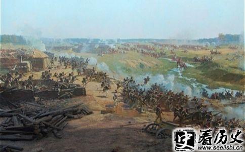 博罗季诺战役战场图