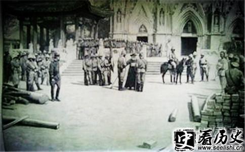 火烧圆明园旧照