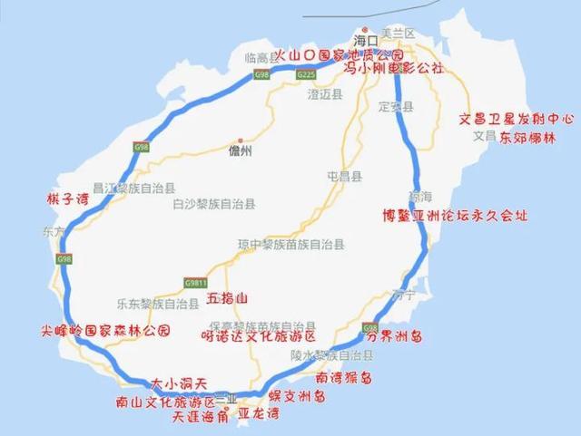 海南租车指南！租车详细流程，附超全自驾路线-