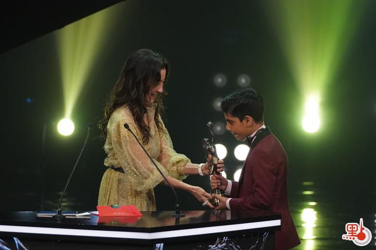 杨紫琼颁发新演员奖项