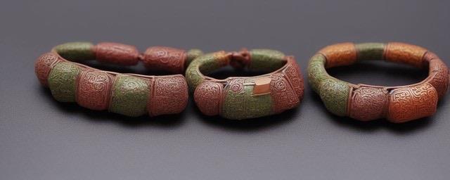 生活老和田黄玉手镯 1