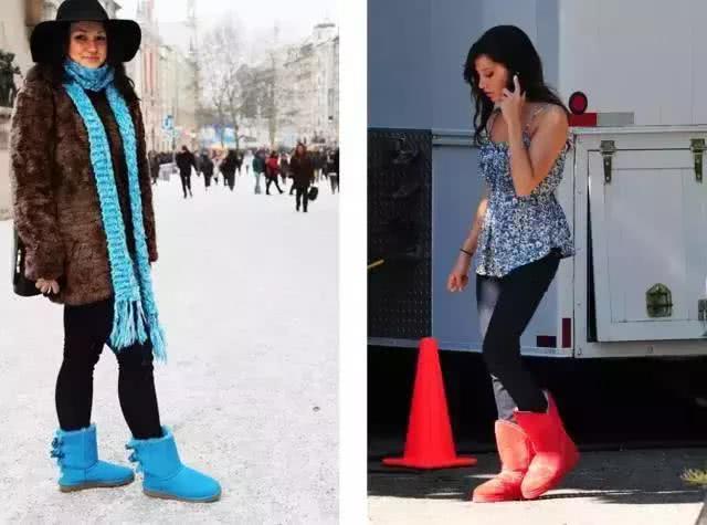 雪地靴最全搭配方法,雪地靴也能穿出大长腿!