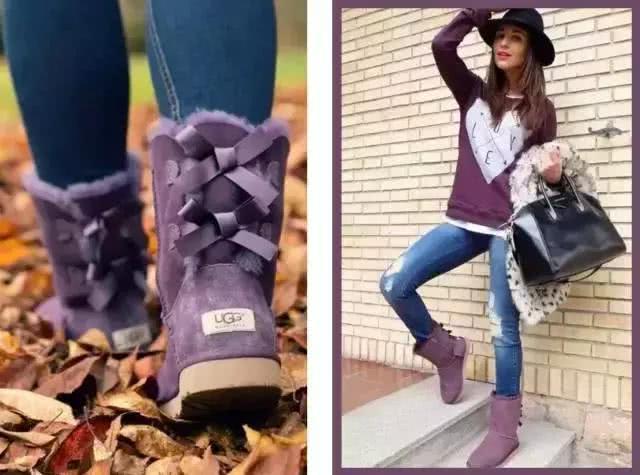 雪地靴最全搭配方法,雪地靴也能穿出大长腿!