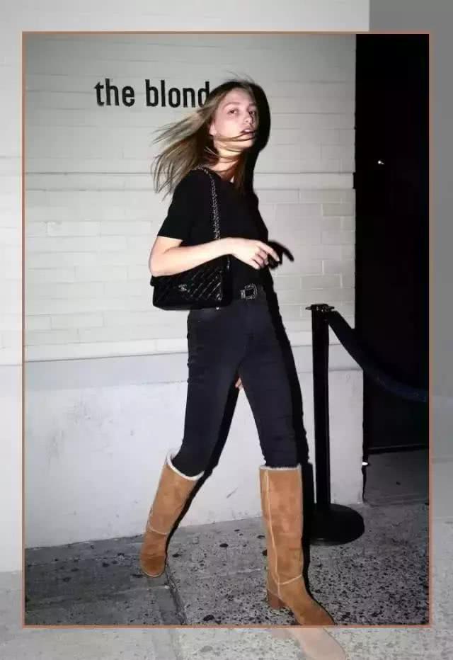 雪地靴最全搭配方法,雪地靴也能穿出大长腿!