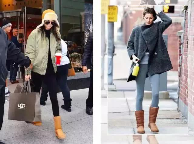 雪地靴最全搭配方法,雪地靴也能穿出大长腿!