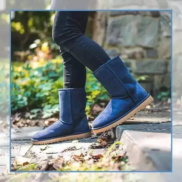 雪地靴最全搭配方法,雪地靴也能穿出大长腿!