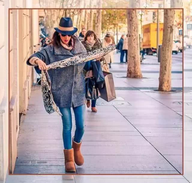 雪地靴最全搭配方法,雪地靴也能穿出大长腿!