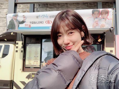 朴信惠耳下三公分发型适合你有什么看法脸型 脸大脸圆适合剪耳下