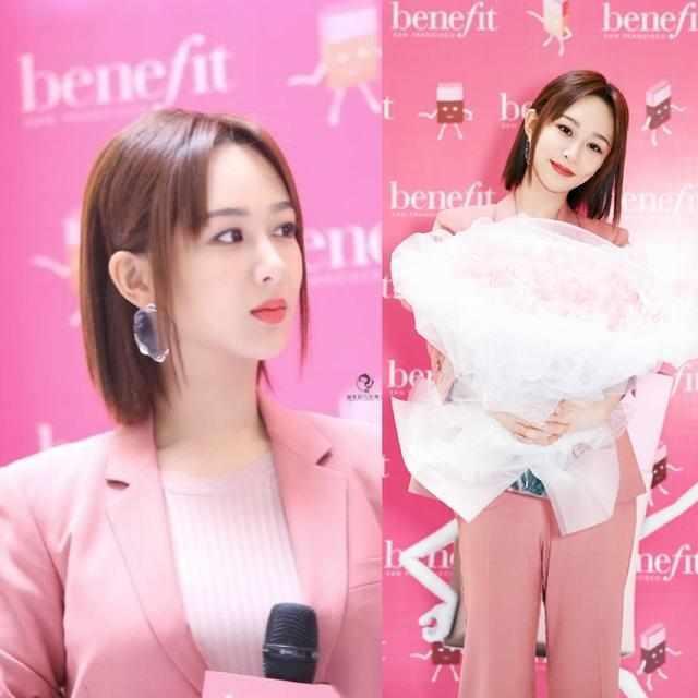 被杨紫“新”发型和发型惊艳了,2019年染这款摩卡色,减龄又时尚