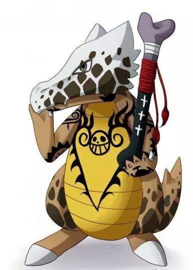 海贼王:当七武海变神奇宝贝,明哥辨识度太高,女帝快到球里来