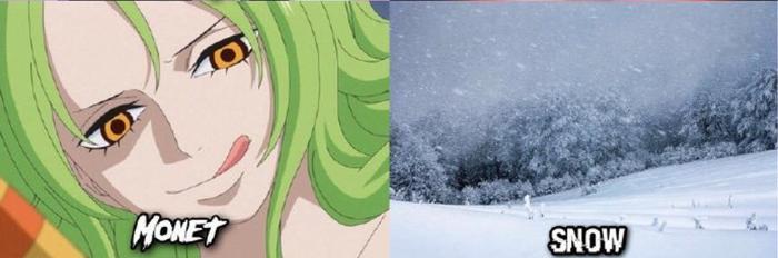 海贼王水彩壁纸,女帝倩影动人,索大侧颜帅气逼人