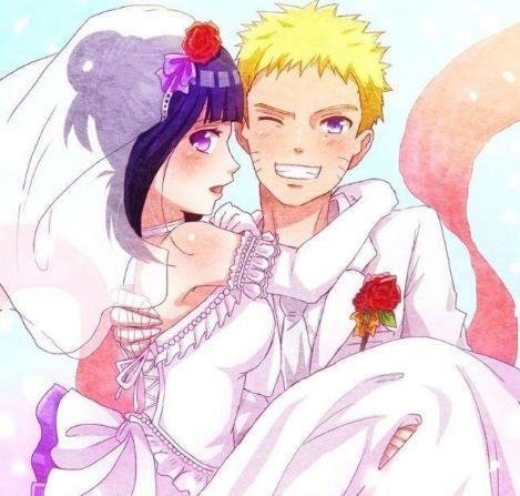 火影忍者:情侣“结婚照”,鸣人“公主抱”雏田,井野一脸幸福!