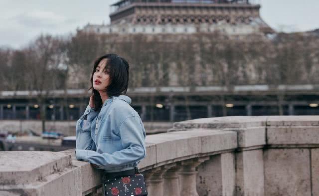 辛芷蕾只不过剪了齐刘海,气质变得更减龄了,早该选这款刘海了