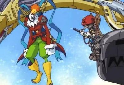 ​数码宝贝：小丑皇错误进化,变成幽灵的仆人,面目全非,太可怜了