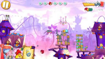 ​愤怒的小鸟2第50关通关技巧详解怎么玩（愤怒的小鸟2 第58关怎么通关)