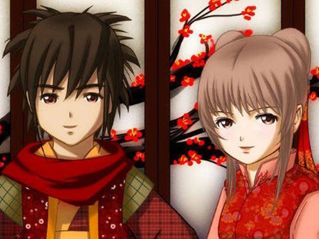 秦时明月高清动漫壁纸美图，不服卫庄、盖聂的来战！