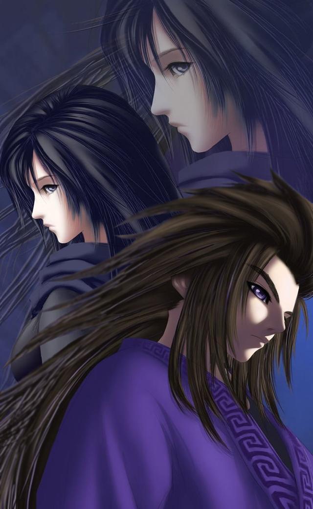 秦时明月高清动漫壁纸美图，不服卫庄、盖聂的来战！