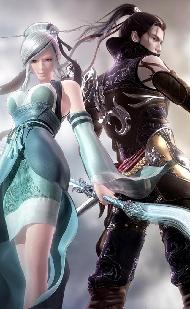 秦时明月高清动漫壁纸美图，不服卫庄、盖聂的来战！