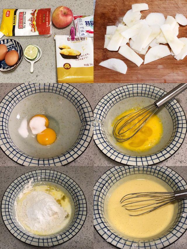 好吃到爆❗️无需打发零难度苹果隐形蛋糕一次就成功