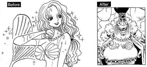 海贼王丨可可罗婆婆年轻的时候是这样?颜值秒杀白星!