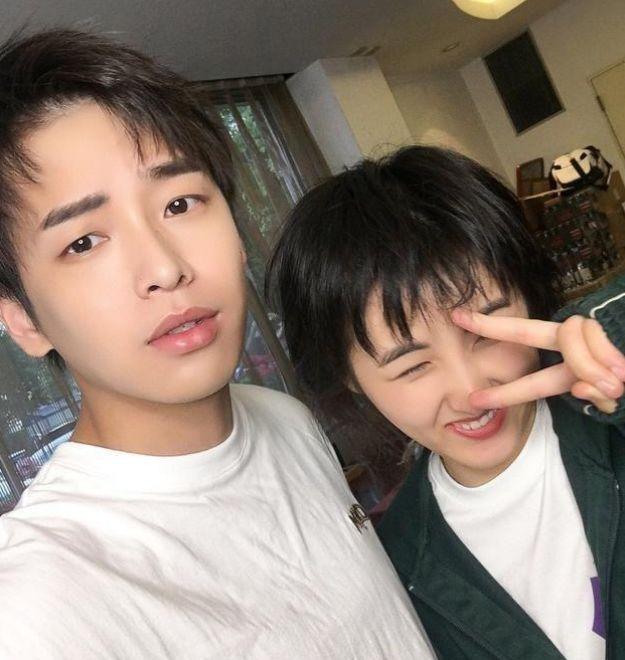 有一种感情叫彭昱畅和张子枫,虽然异父异母,但是亲如真兄妹