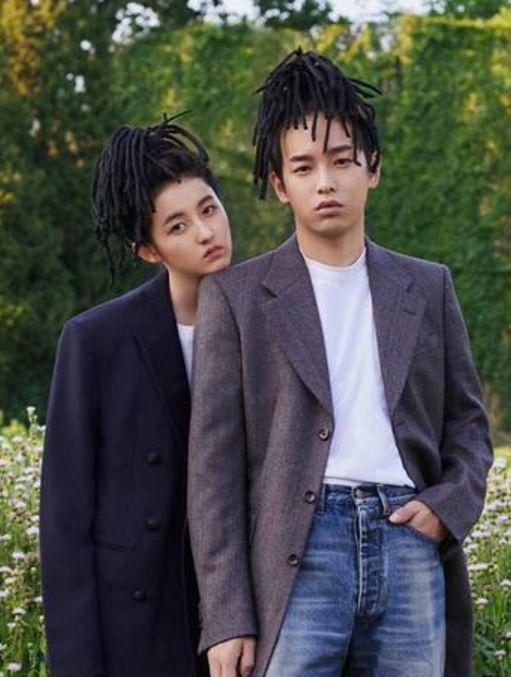 有一种感情叫彭昱畅和张子枫,虽然异父异母,但是亲如真兄妹