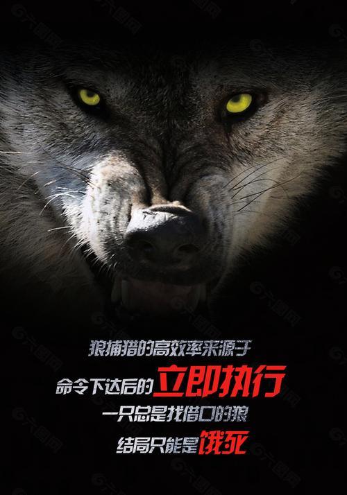 狼的励志图片高清 狼的励志图片带字霸气