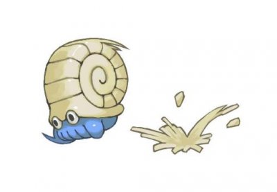 《精灵宝可梦》图鉴138:被尊称为菊石神的宝可梦-菊石兽