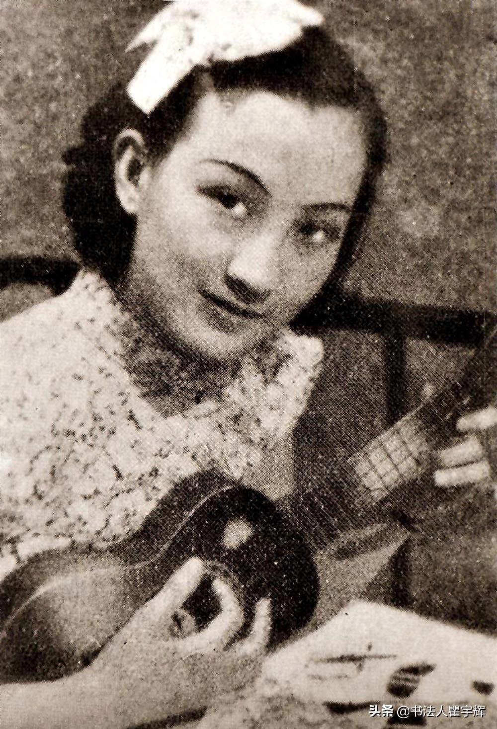 周璇，16张剧照，传奇女星，曾出演43部电影，演唱200余首歌曲