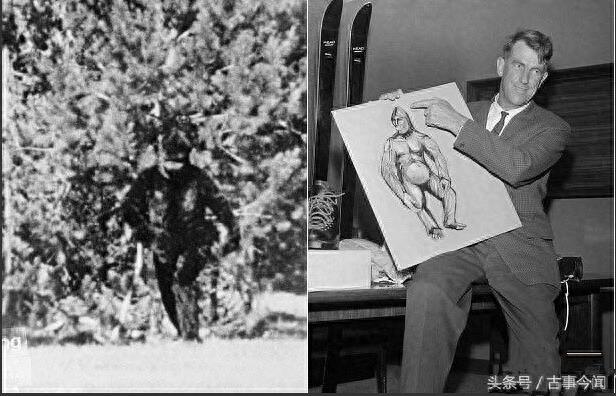 震撼的老照片,上世纪清晰的巴西猿人照片,还有猿人存活?