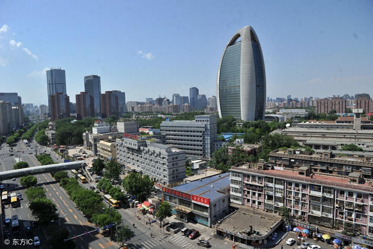 北京人民日报社新大楼,外观新颖