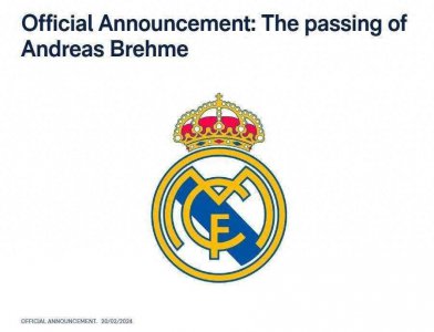 皇马官方悼念布雷默:他是德国和世界足球的传奇,愿他安息