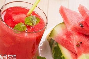 西瓜和西瓜汁的区别 西瓜汁有营养吗？