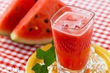 西瓜和西瓜汁的区别 西瓜汁有营养吗？
