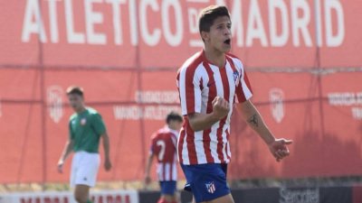 ​将门虎子，西蒙尼小儿子朱利亚诺收获马竞生涯处子球