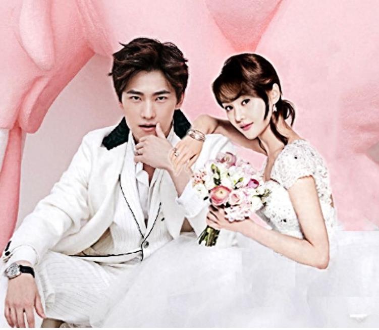 杨洋郑爽两人的“婚纱照”好漂亮，依偎在一起，虐死单身狗