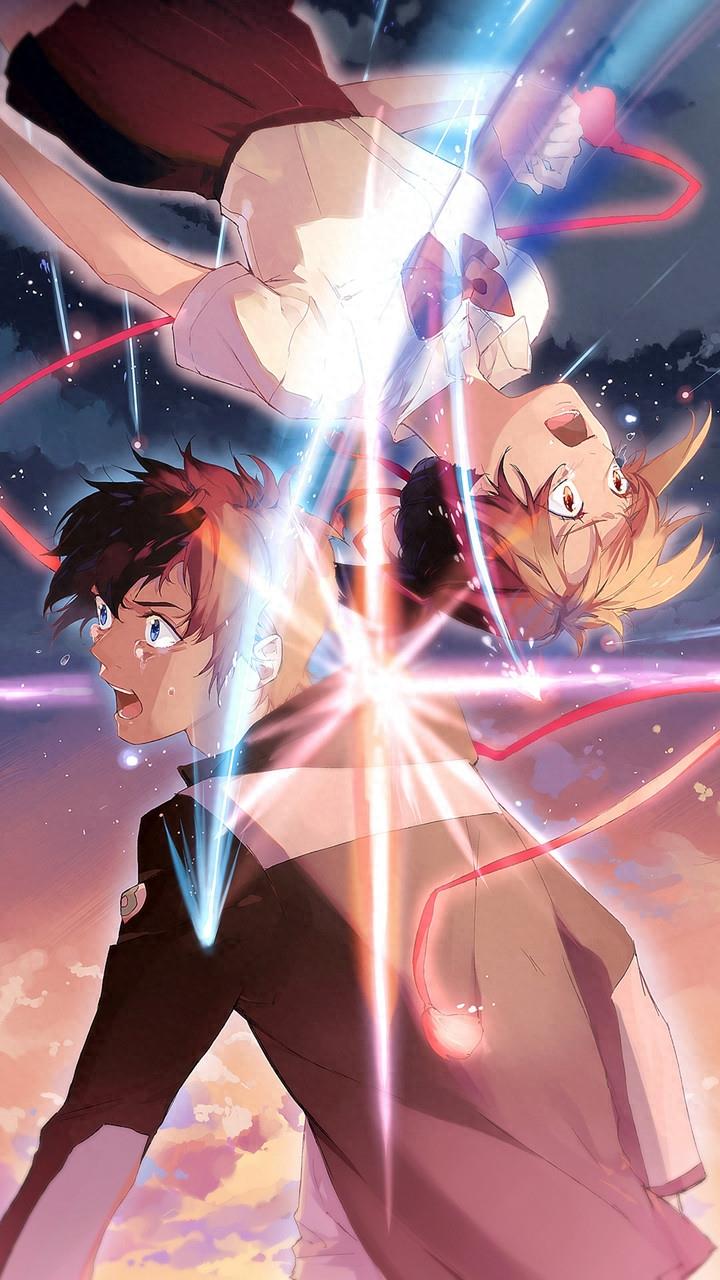 动漫电影《你的名字》,三叶、立花泷高清美图