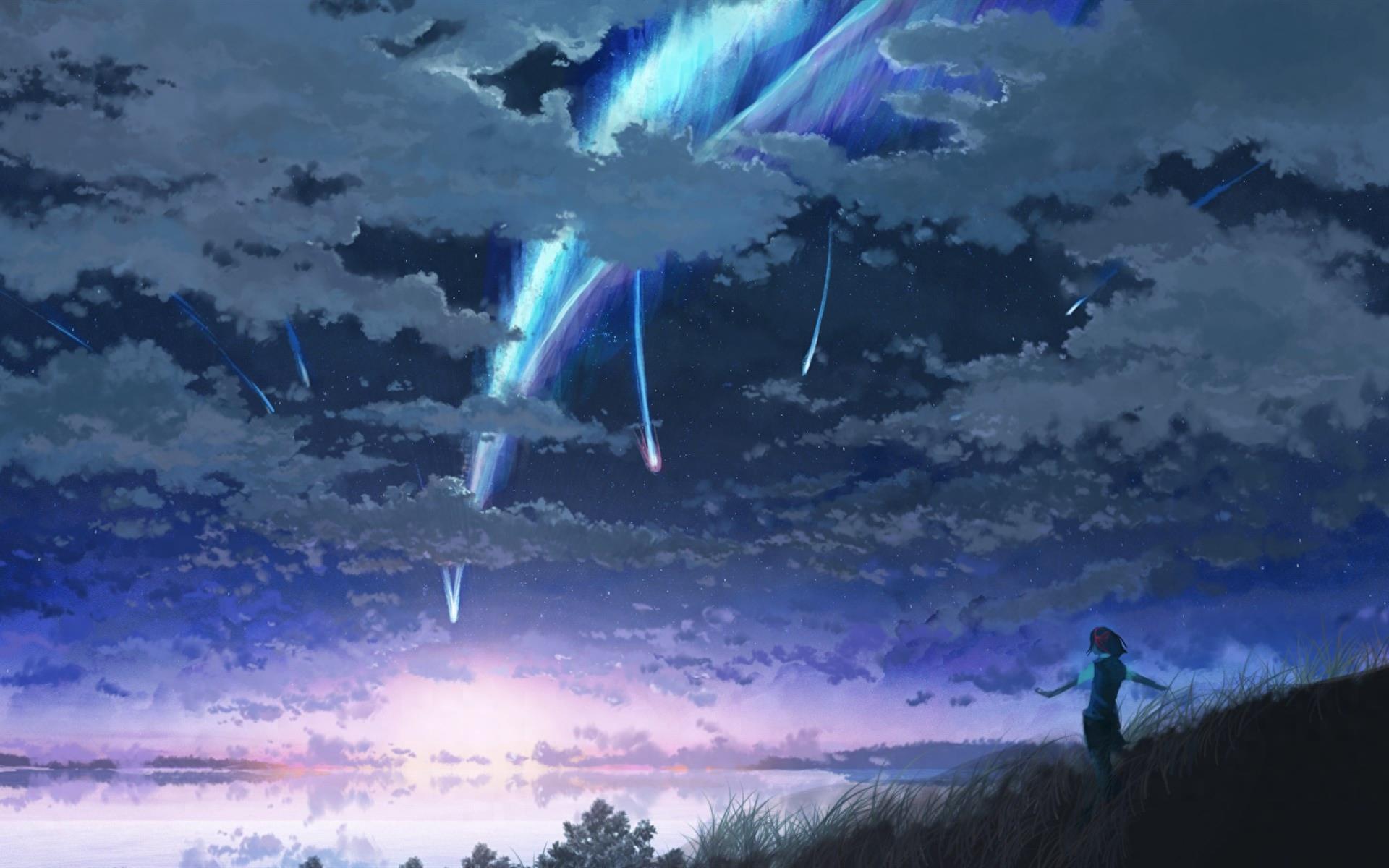 动漫电影《你的名字》,三叶、立花泷高清美图