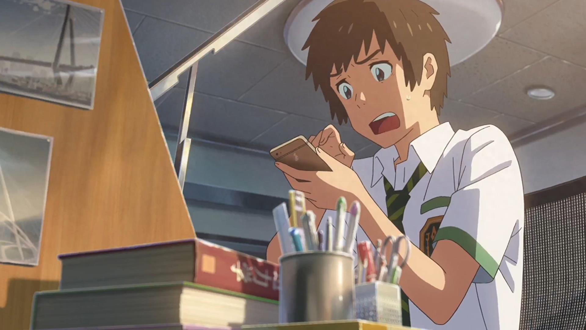 动漫电影《你的名字》,三叶、立花泷高清美图