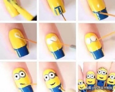 ​几种最简单的美甲教程步骤图片包括各种风格详细解析都在这里！