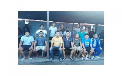 孕妇在医院待产,好朋友送美食给她吃:吃饱了才有力气生娃