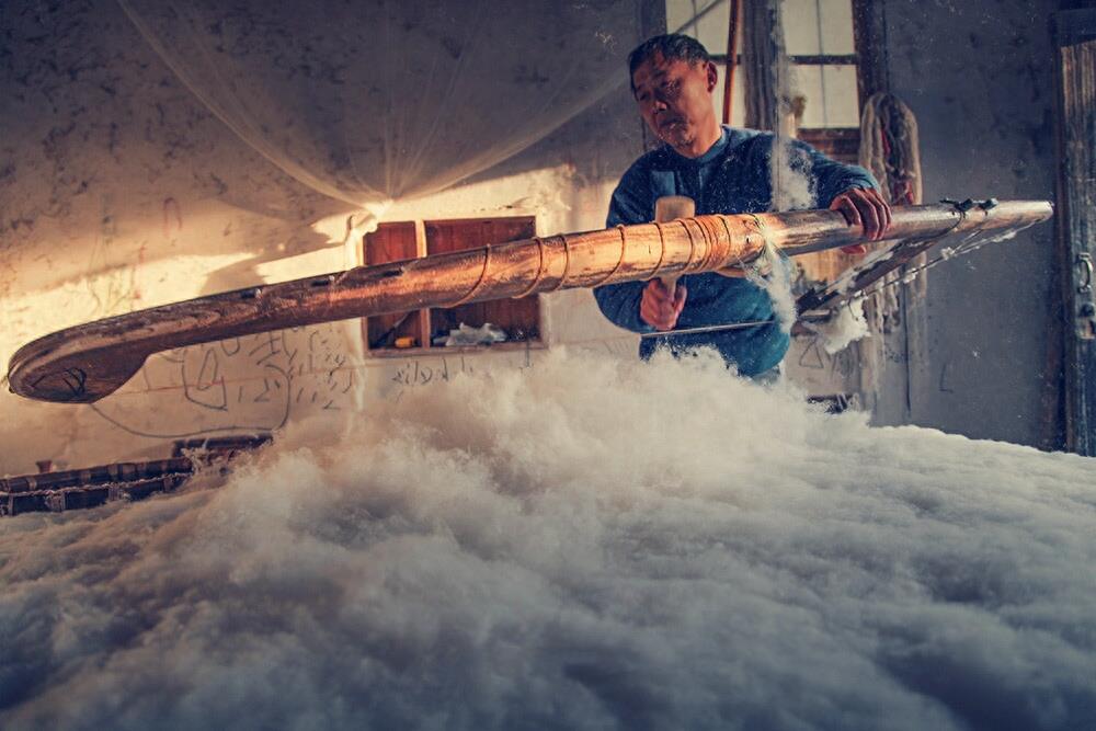 中国传统手艺 · 弹棉花