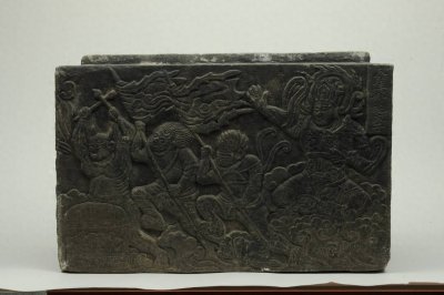 最早的哪吒在哪?这件辽代地宫石函刻画了“哪吒闹海”|文化中国行