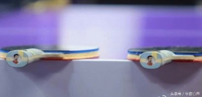 马龙球拍上,居然贴了自己的照片,这职业素养,不拿冠军都难