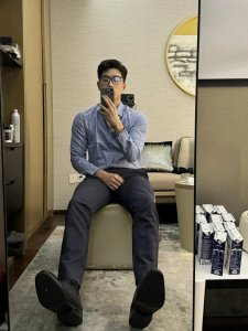 ​林浩然的冬日魅力：那段被温柔包围的时光