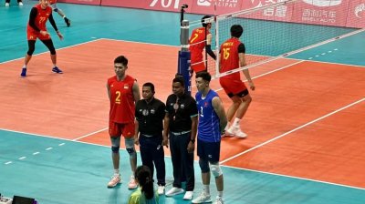 ​亚运英雄：中国男排队长江川 代表北京为祖国拼尽全力